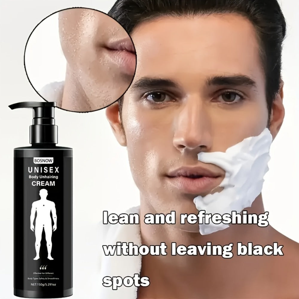 150G Men'S Body, 5 Min for Sensitive Skin, Gentle Formula, Best Hair Removal for Private Parts Hair Removal Gel for Body, Chest & Back, Safe for Sensitive Skin, Unisex