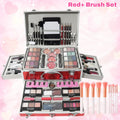 106pcs of Luxury Cosmetics Gift Box, Eyeshadow Palette, Lip Gloss Set Lipstick Concealer Blush Mascara Eyeliner Loose Powder Brush in a Makeup Gift Set, Perfect for Mom, Best Friend, Or Loved One on Birthday