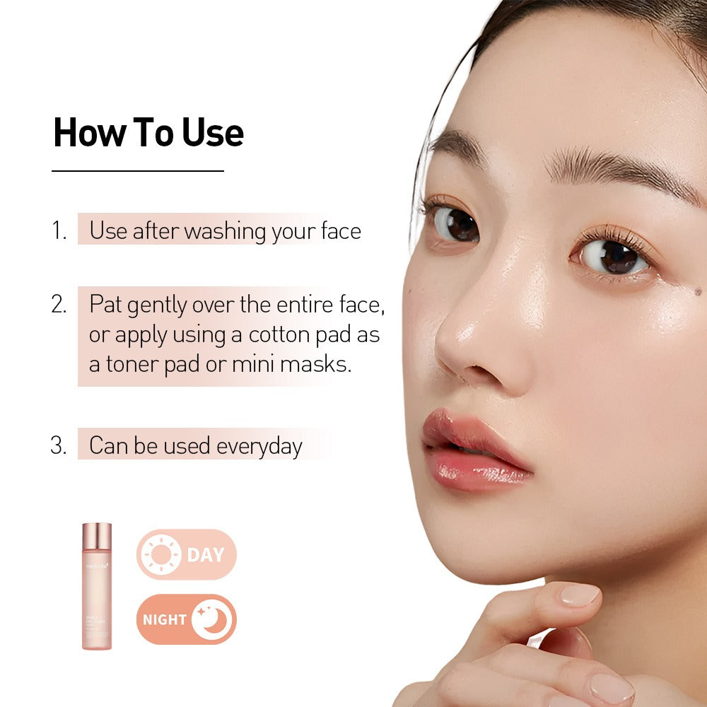 Medicube - Triple Collagen Toner - Hydrolyzed, Atelo, & Soluble Collagen for Deep Hydration & Plump Skin - Fast-Absorbing Formula for All-Day Suppleness, Korean Skincare (4.73 fl.oz.)