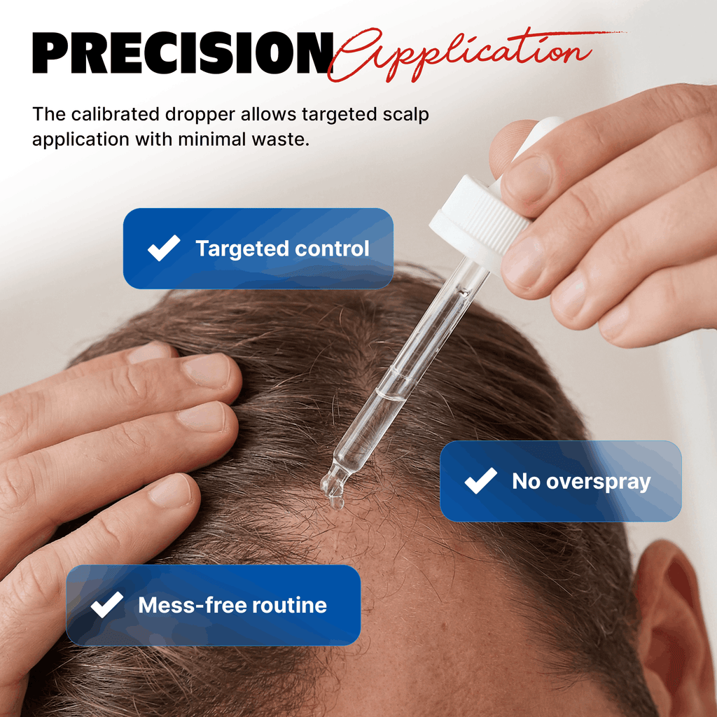 Kirkland Signature Minoxidil Liquid Extra Strength Hair Loss Regrowth Treatment for Men, 5% Topical Solution for Hair Growth