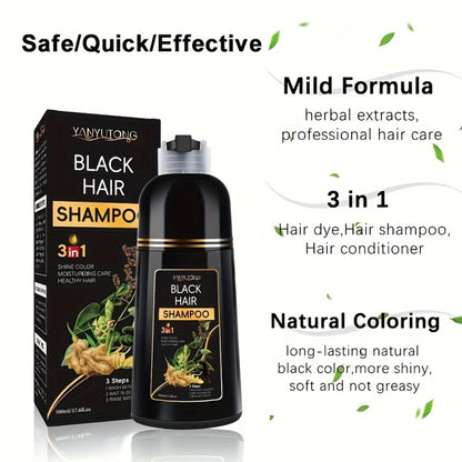 Hair Mask Keratin Deep Repair Treatment Conditioner for Damaged Dry Hair — Restores Elasticity, Smoothness & Shine, Ammonia-Free Herbal Formula, 500ml / 16.91 oz