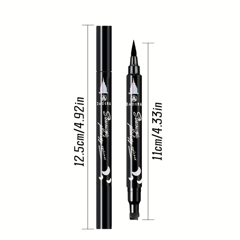 6pcs Eyeliner Pen • Waterproof Oil Proof Smudge Free • Double Head Eyeliner SealEyeliner • Suitable for Holidays, Easter Christmas Mother's Day Valentine's Day • HolidayGift