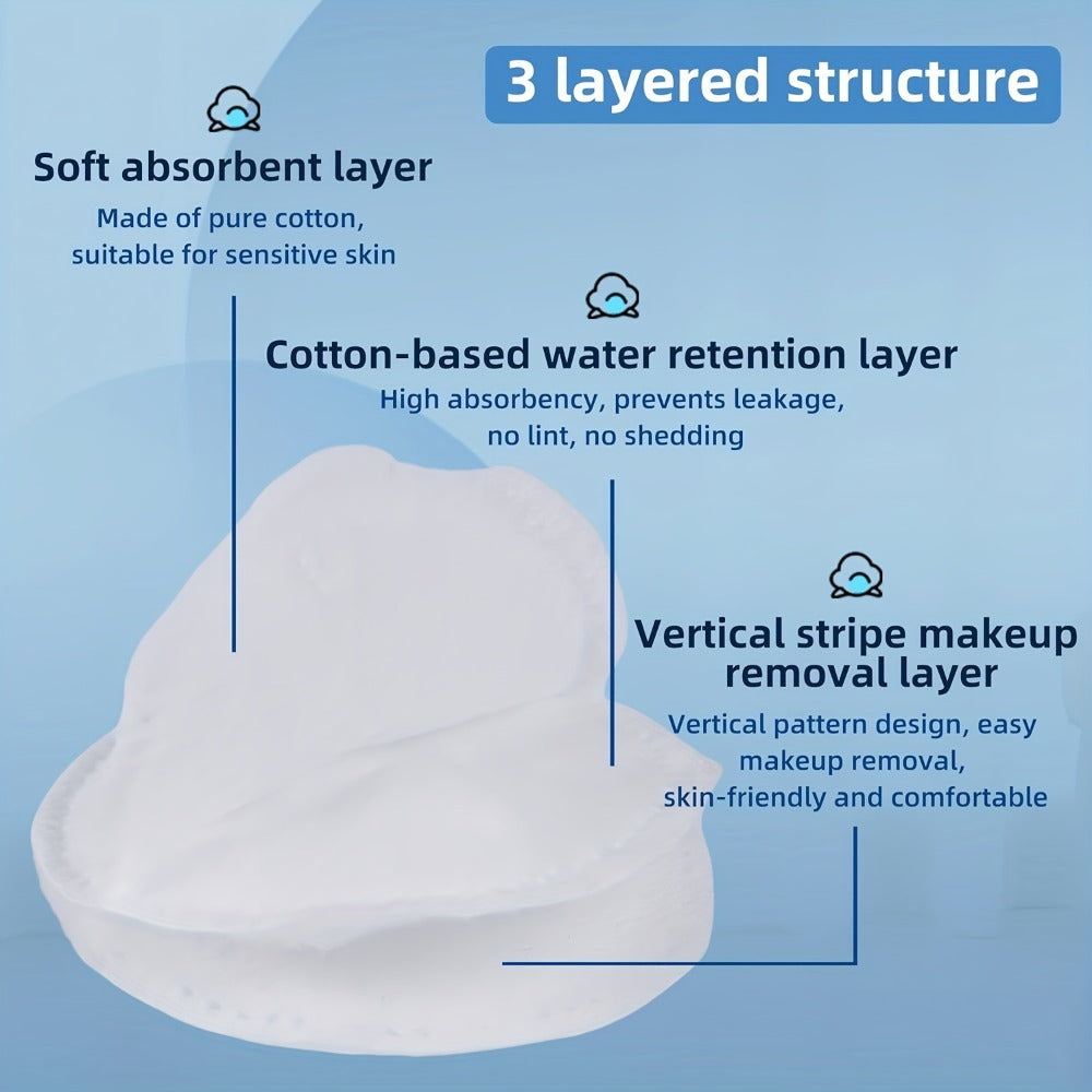 [Makeup Remover Pads] Cottonessence 600count Exquisite Makeup Rounds,Soft,Hypoallergenic and absorbent, 360-degree circular locking edge,Lint-Free Edge Sealing,Unscented,,Makeup Remover Pads, disposable pads for beauty and the delicate girls