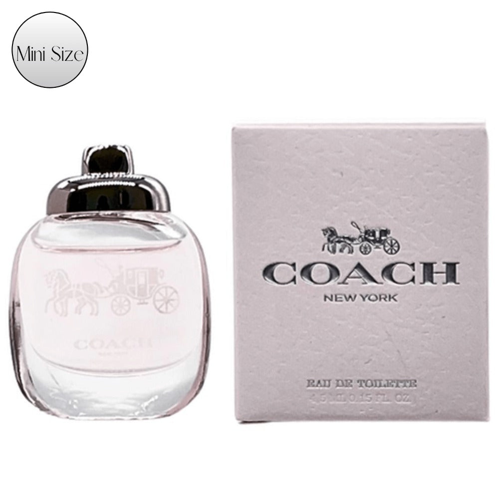 Coach Eau De Toilette For Women 0.15 Fl.oz / 4.5 ml Mini Size