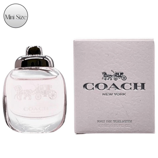 Coach Eau De Toilette For Women 0.15 Fl.oz / 4.5 ml Mini Size