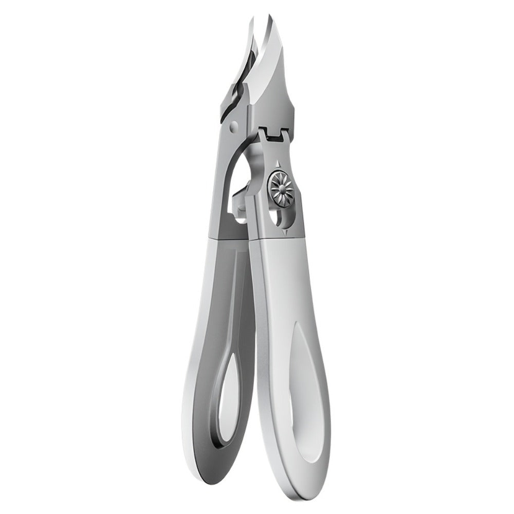 LHM European Special Line Angled Toenail Clipper for Elderly - 45° Precision, Wide Jaw, Rust-Resistant Stainless Steel, Hypoallergenic Ergonomic Design for Difficult Areas & Thick Nails, Nail Clippers for Thick Nails, Senior Nail Care