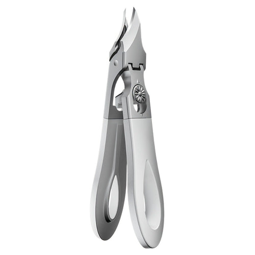 Toenail Clippers for Thick Nails Elderly - 45° Angled Blade Wide Jaw Stainless Steel Nail Clipper Senior Nail Care Ergonomic Pedicure Tool