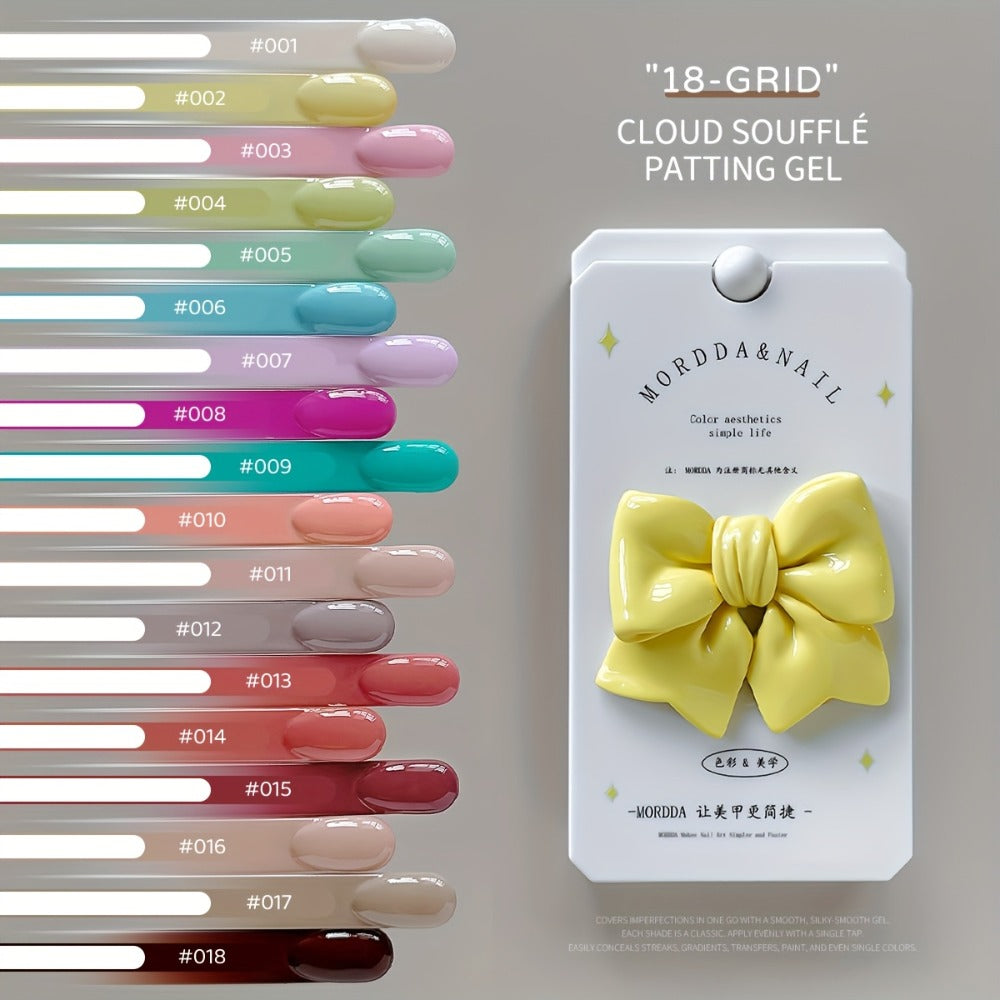 MORDDA Autumn/Winter New Popular Patting Gel Nail Art Set 18pcs, High Saturation Color Patting Gel PolishFor Fashion Salon Nail Design, Women's Nail Art Tools, Preferred Choice for Nail Enthusiasts