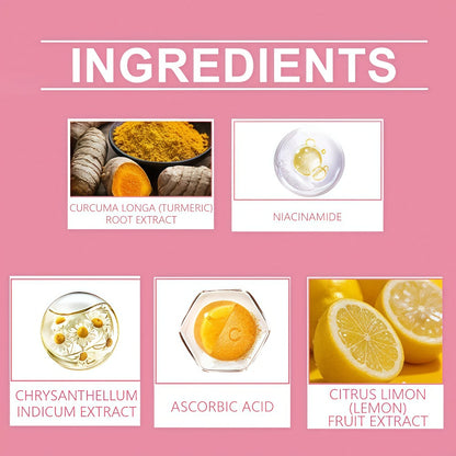 Cleansing Pads 180pcs Turmeric Niacinamide Citric Acid Deep Cleansing Makeup Remover Moisturizing Gentle for All Skin Types Women Skincare