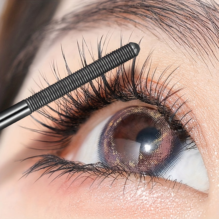 Long-Lasting Waterproof Mascara Primer - 24-Hour Smudge-Proof & Volumizing - with Spiral Brush Head for Curling, Lengthening - All-Day (and Night!) Makeup - Ideal for Everyday, Parties, Travel - Beginner-Friendly Eyelash Primer, Mascara Waterproof, Beginn
