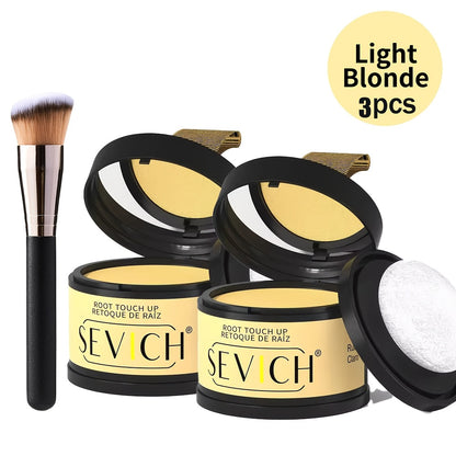 Hairline Powder Root Touch Up — Instantly Conceals Thinning Hair, Gray Roots & Hair Loss, Hair Shadow Topper for All Hair Types, 13 Shades 2/3pcs Kit