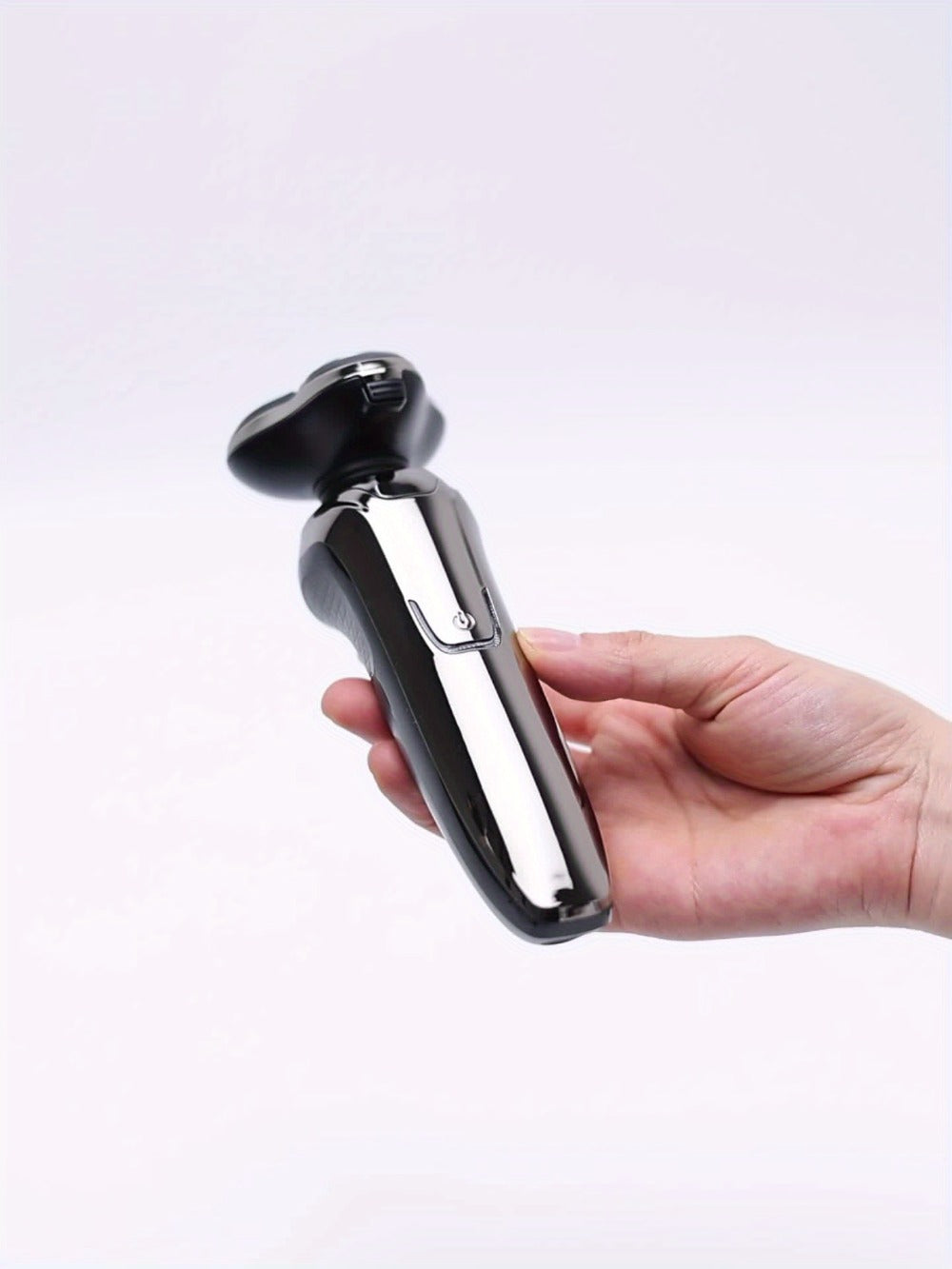 4D Floating Electric Shaver for Men - Triple Blade Waterproof Razor with LED Battery Display & Type-C Fast Charging, High-End Grooming Gift for Men & Fathers