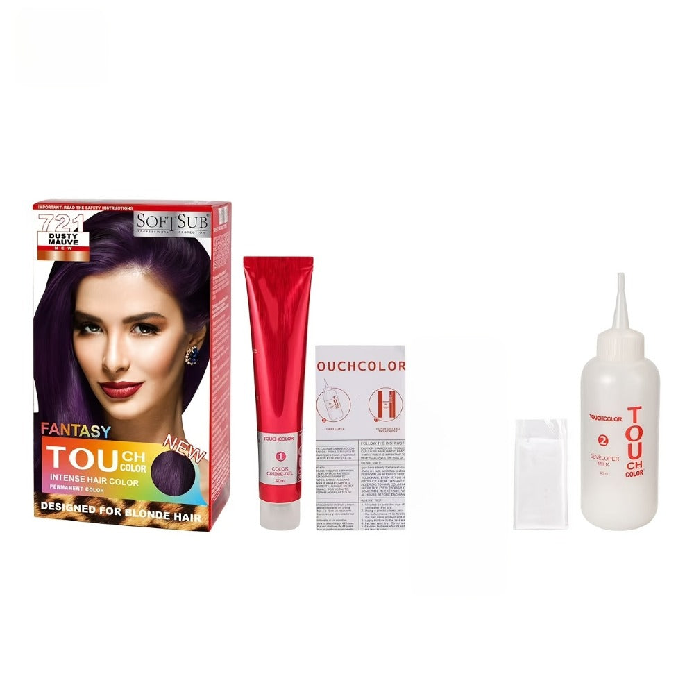 Permanent Hair Dye 20 Vivid Colors | Long-Lasting Bright Color for Home Use | Easy Application | Black Brown Pink Purple Blue Red Orange & More