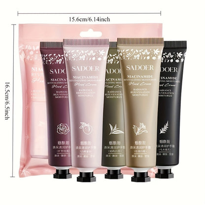 Travel Size Hand Cream Set 10 20 30pcs Scented Moisturizing Lotion — Deep Hydration for Dry Cracked Hands & Body, Nourishing Portable Mini Hand Lotion Gift Set for Women Men Fall Winter Holiday