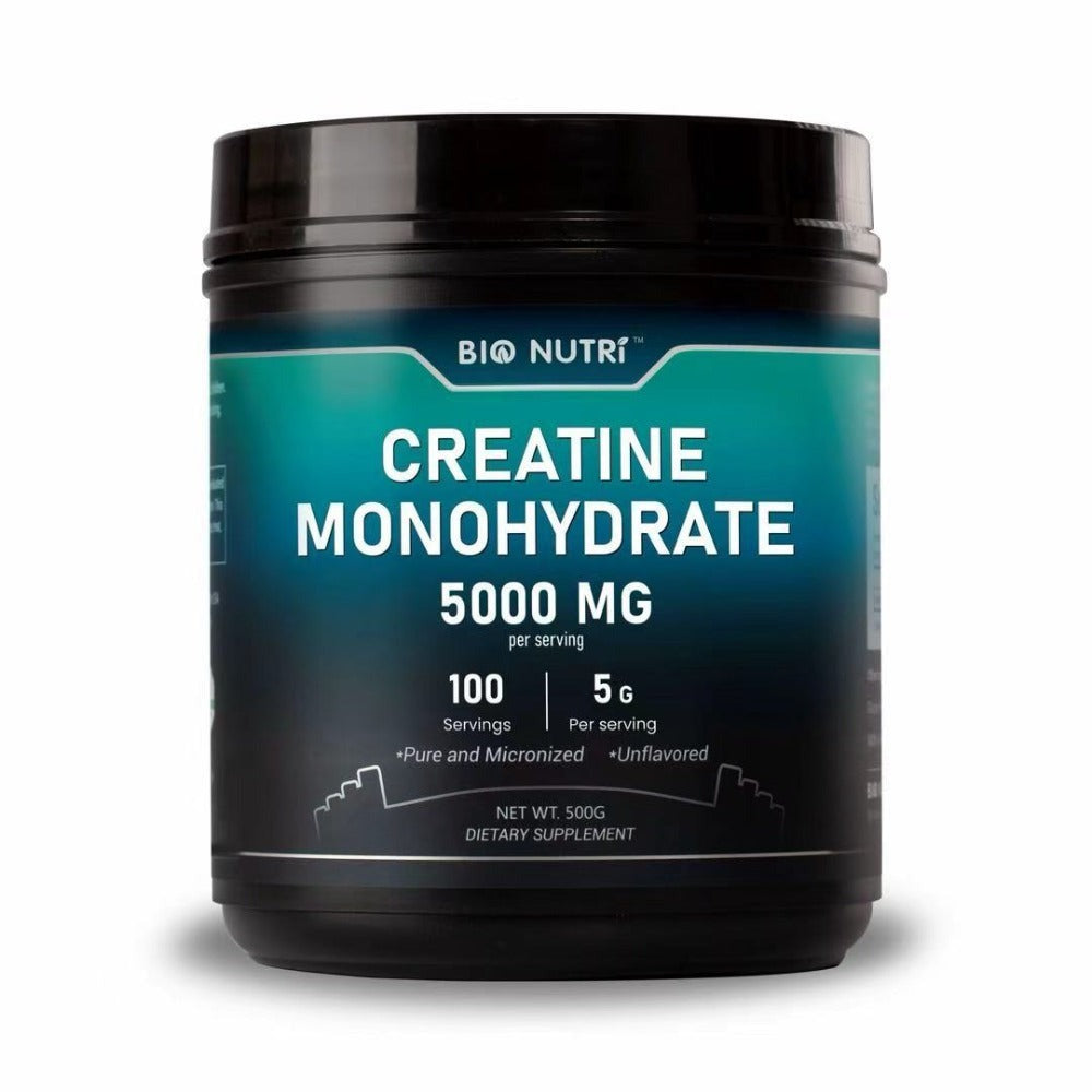 Creatine Monohydrate Powder 500G, 5000mg Per Serving, Micronized Creatine, Pure Unflavored
