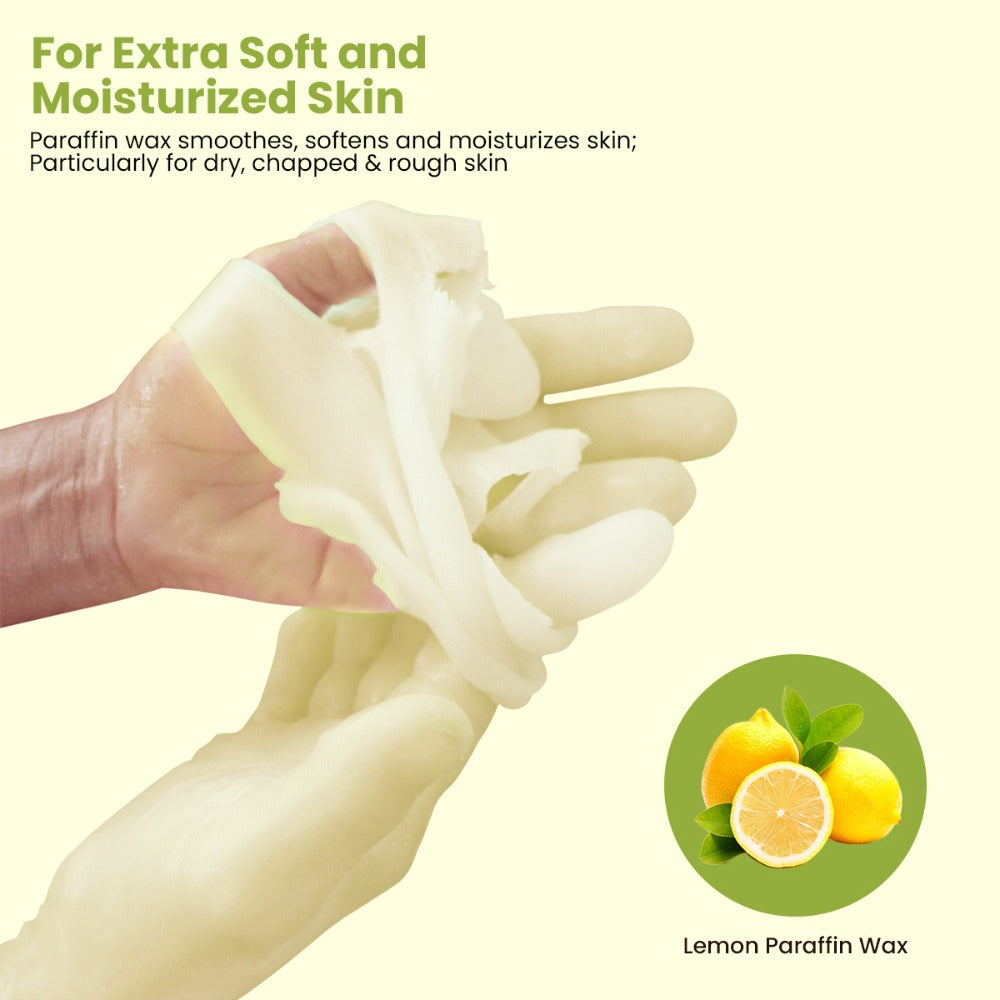Paraffin Wax Machine for Hand and Feet, Touchscreen 3000ml Paraffin Wax Warmer with 6 Packs Wax (2.64 lbs), Paraffin Hot Wax Spa, Paraffin Bath for Home Use