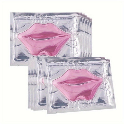 Lip Mask Hydrating Pink Moisturizing Nourishing Overnight Lip Treatment Dry Chapped Lips Repair Gentle for All Skin Types Women Gift 15pcs