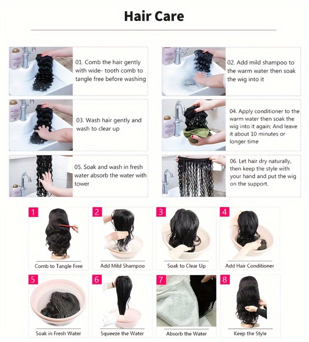 6x4.5 HD Lace Put On and Go Wig Human Hair Straight Glueless 250% Density Pre-Plucked Pre-Cut Pre-Bleached Knots Transparent Lace Front Wig 22-36 Inch Women