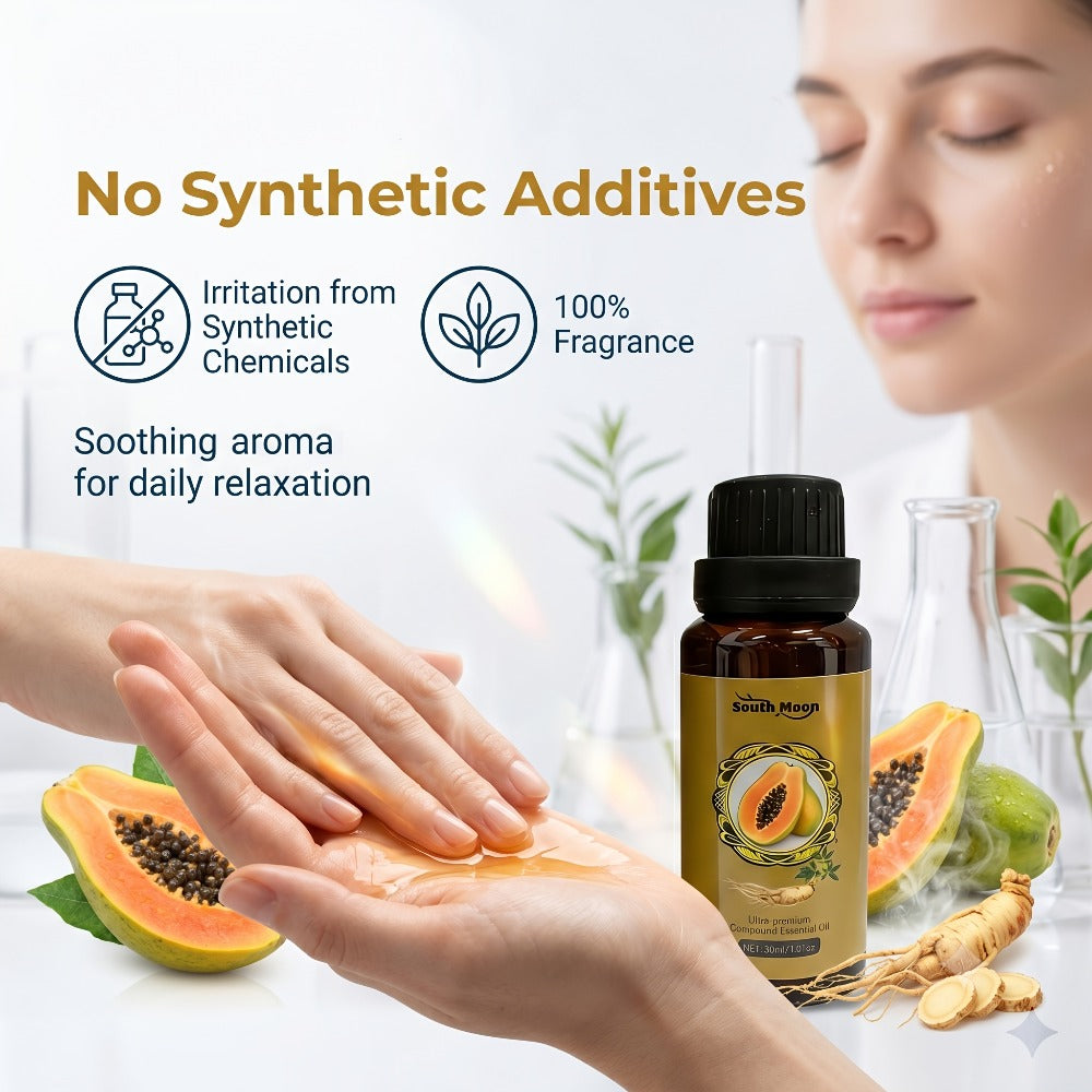 South Moon Moisturizing Essential Oil, the Ultimate Skin Care Complex Massage Oil, a Perfect Christmas Gift for Women