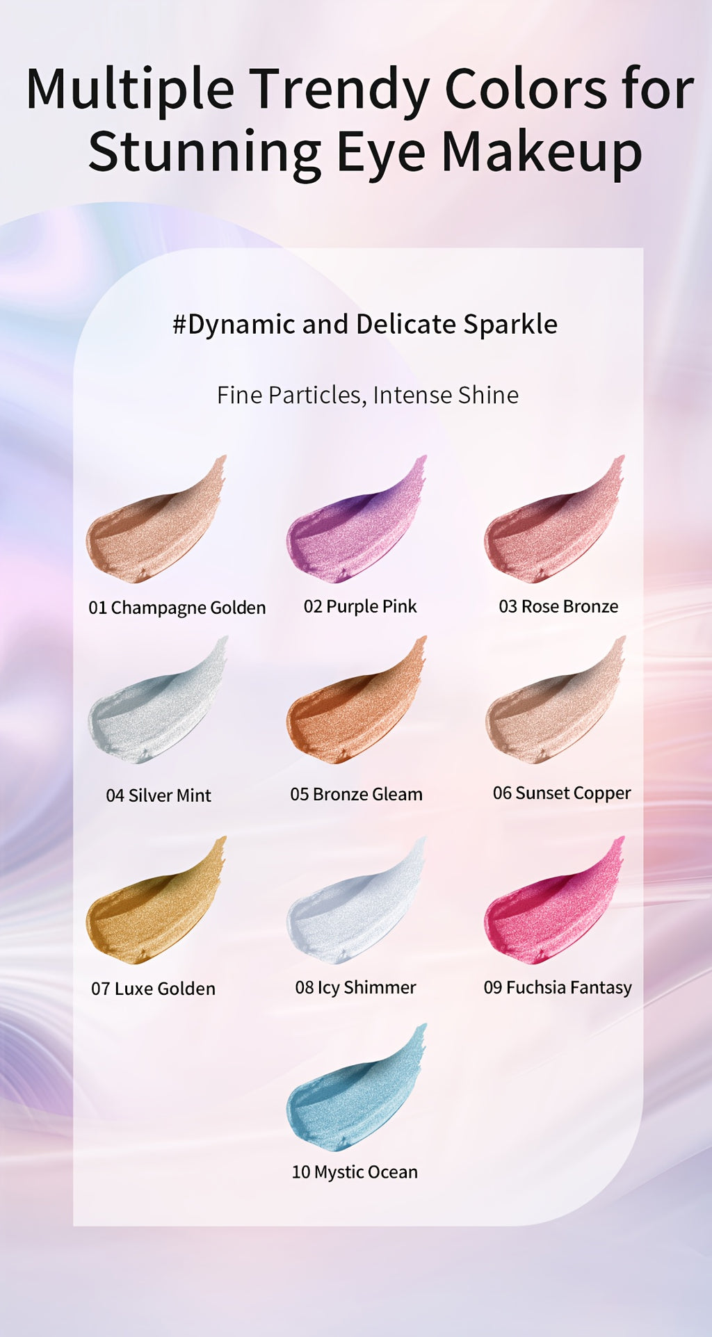 Set of 2 Sunset Copper Jelly Eyeshadow | Enchanting Solo Shimmer Gel Formula | Long-Lasting Elegance, Smooth Radiance, Eye Polish, Fade-Resistant Intensity, Flawless Application, Bright Definition, High-Gloss Makeup for Women, Ideal for Christmas