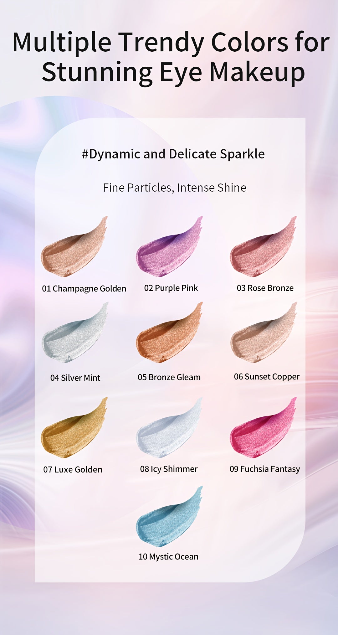 Set of 2 Sunset Copper Jelly Eyeshadow | Enchanting Solo Shimmer Gel Formula | Long-Lasting Elegance, Smooth Radiance, Eye Polish, Fade-Resistant Intensity, Flawless Application, Bright Definition, High-Gloss Makeup for Women, Ideal for Christmas