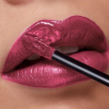 Shimmer Liquid Lipstick — Highly Pigmented Metallic Lip Gloss | Long-Lasting Non-Sticky | Plant Squalane Formula | 24 Shades for All Skin Types