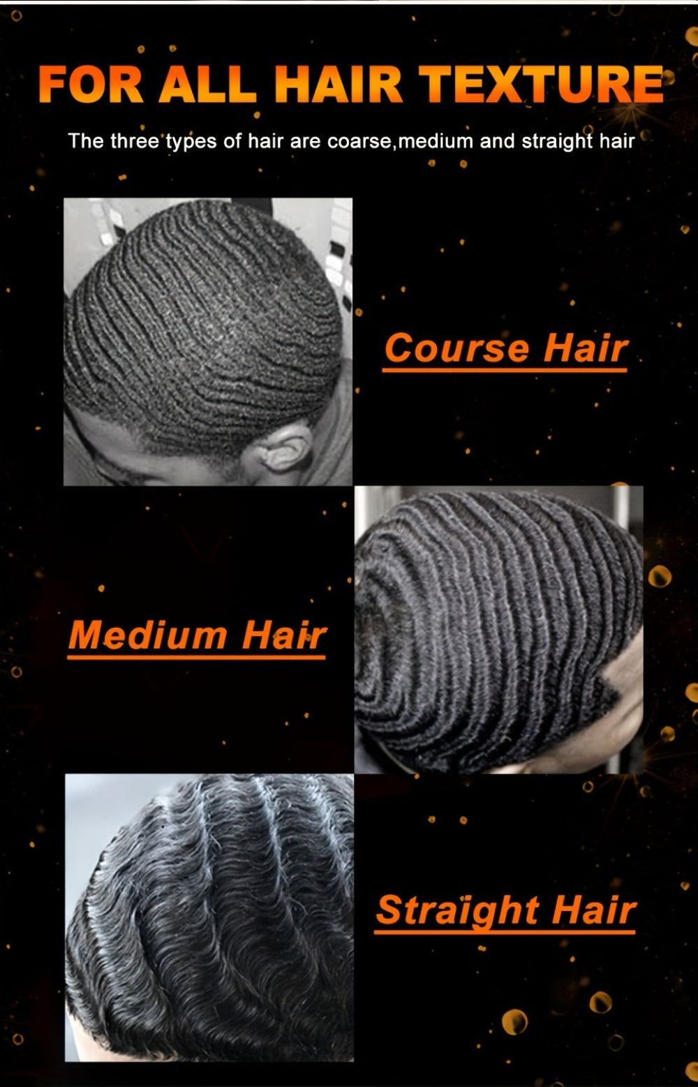 360 Wave Pomade Strong Hold Hair Styling with Jojoba Oil — Frizz Control Moisturizing Formula for Dreads Locks Twists Coily Curly Wavy Hair Men Grooming Daily Hair Care Set