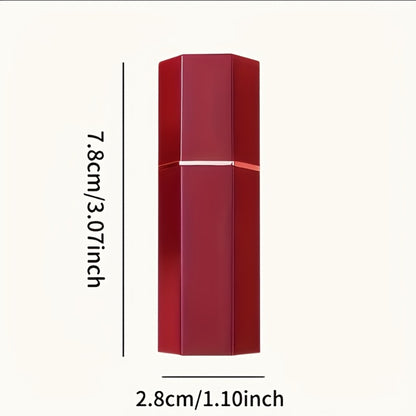Creamy Lipstick Set 6pcs Berry Shades - Smooth Easy-Apply Formula, Plant-Based Squalane Moisturizing, Buildable Color for All Skin Tones, Holiday Makeup Must-Have for Halloween & Christmas