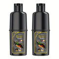2 Bottles Silvery Gray Hair Color Shampoo - Moisturizing Hair Care And Nourishing & Smooth, Easy to Color, Natural Herbal Hair Color Shampoo, 3.38oz/Bottles for Valentine's Day