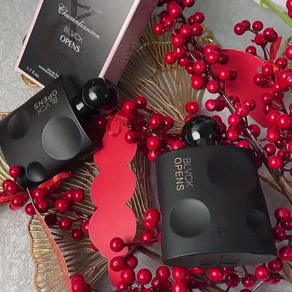 Men's Cologne Spray 3.4oz Long Lasting EDT Limited Edition Black & Red Temptation Fresh Woody Aromatic Fragrance Gift for Him