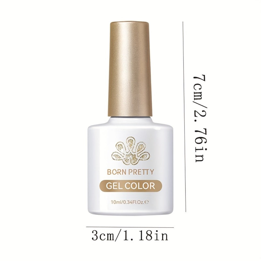 BORN PRETTY Cat Eye Gel Nail Polish 6PCS Flowing Series Magnetic 10ml Alcohol Free Soak Off LED UV - Long Lasting 30 Days DIY Salon Nail Art Set