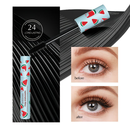 Watermelon Mascara 2 Pack — Waterproof Lengthening & Curling Formula, Thickening Natural Extension, Long-Lasting Hold, Beginner-Friendly Lash Mascara for Women