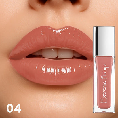 Lip Gloss for Women - Water Gloss Moisturizing Hydrating Formula, Long-Lasting Glossy Finish, Non-Sticky Sweatproof Sheer Tint, Nude Pink Shimmer Shades, Smooth Comfortable Wear, Party Wedding Everyday