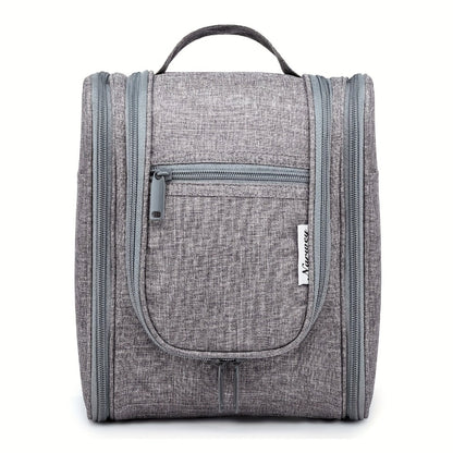 Hanging Toiletry Bag for Women Travel Makeup Bag Multi-Compartment Cosmetic Organizer with Hook Large Capacity Waterproof Toiletry Pouch for Travel Cruise Gym