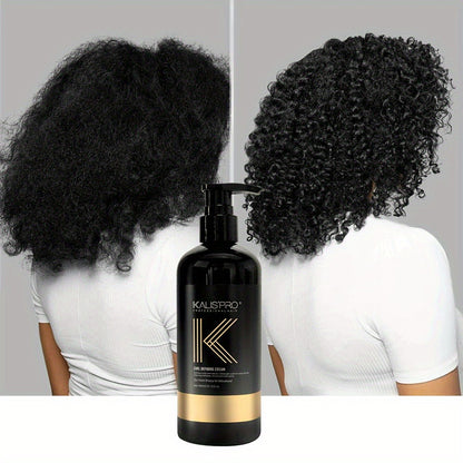 Curl Defining Cream & Detangling Brush Set — Anti-Frizz Curl Enhancer, Long-Lasting Bouncy Curls, Non-Sticky Lightweight Hold, Salon Quality for Curly & Wavy Hair, 10.14 oz