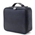 Women' Large Capacity Makeup Bag Compatible for - Brandable Cosmetic Organizer | Durable Travel Toiletry Case with Sturdy Handle, Soft Portable Beauty Storage Pouch | - Fabric for Skincare, Brushes, Lipstick ()
