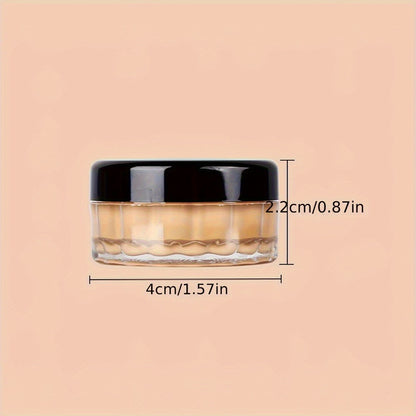 Cream Concealer Foundation Set 3pcs — Waterproof Long-Wear Contour Makeup, Corrects Dark Circles, Eye Bags, Red Marks & Freckles, Full Coverage Color Corrector for All Skin Tones, Easy to Apply