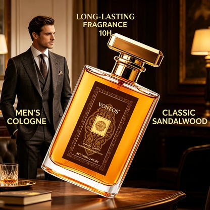 Arabic Cologne for Men Dubai Sudan 3.4 Oz Oriental Oud Fragrance Spray Long Lasting Luxury Gold Bottle Sandalwood Amber Musk Gift for Him 1 2 3 Pcs