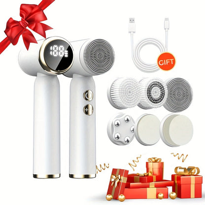 Face Massager EMS Microcurrent Skin Tightening Device - V-Face Lifting Double Chin Reducer Neck Rejuvenation USB Rechargeable Portable Beauty Tool