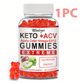 [Keto ACV Gummies] 1/2pcs Keto ACV Gummies - Apple Cider Vinegar Formulated With Pomegranate Beet Juice Powder B12 Vegan 60 Gummys, High-Quality Apple Cider Vinegar Is Rich In Vitamins B And C, Supplementing Vitamin Nutrition, Gut Healthy &