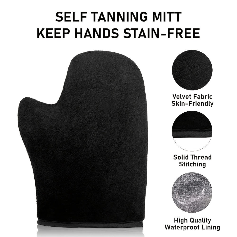 6pcs Pjordo Self Tanner 3.38oz Set, Self Tanner Mousse With Self Tanning Mitt Applicator Kit, 1 Hour Sunless Tanner, Fast Self Tan, Long Lasting Self Tanning Foam, No Fake Tan Smell, Holiday Gifts