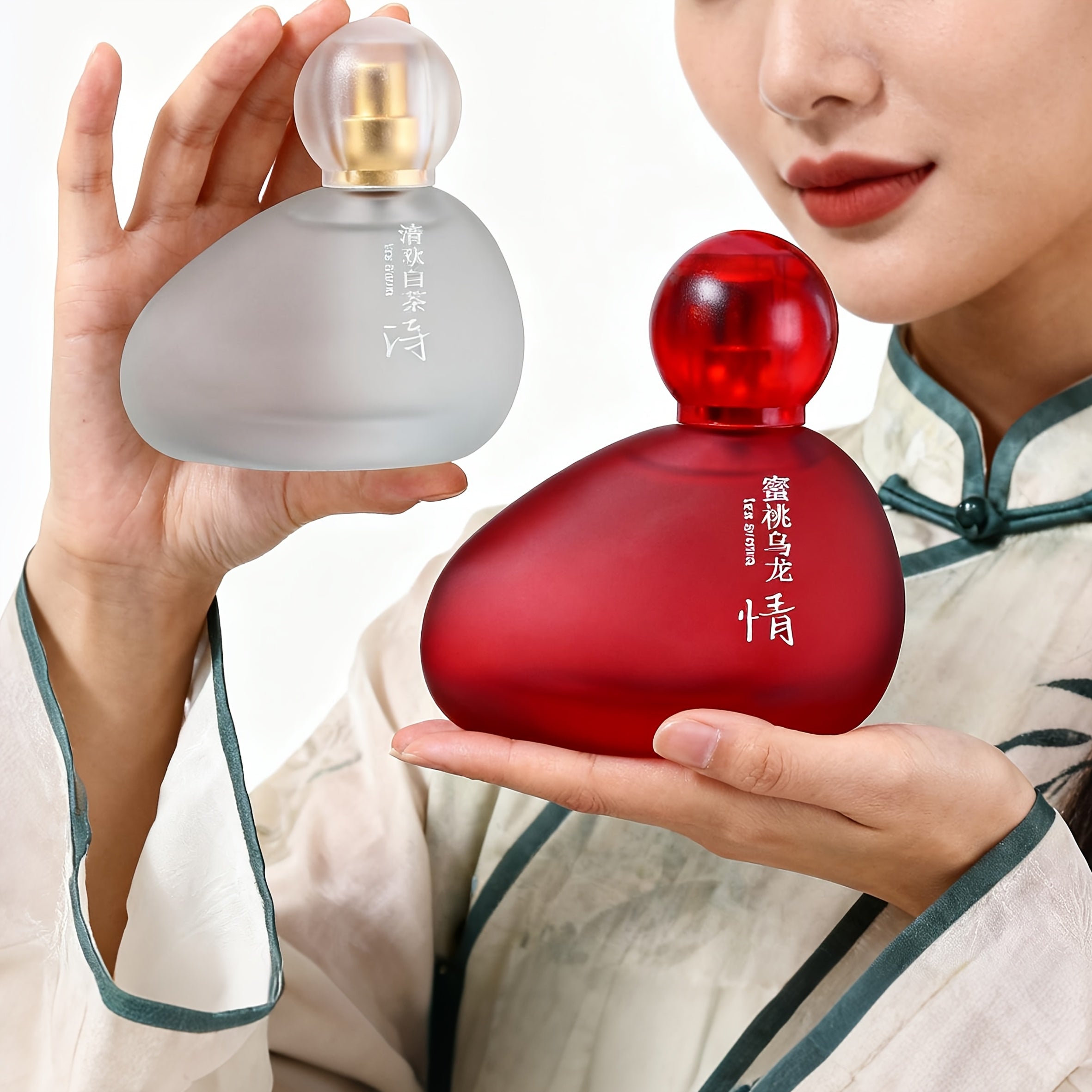 Perfume for Women-Elegant White Tea Jasmine And Peach Scented Perfume - Perfume for Women Long Lasting Fruity Floral Scent, Fresh Eau De Toilette - Long-lasting Fragrance, Free Of Bisphenol A, 5-15% Essential Oil Concentration.