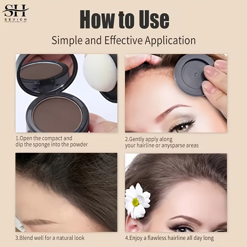 2/3pcs Hairline Powder, Instantly Conceals Thinning Gray Hair, Root Touch Up Powder, Hair Shadow Toppers for All Hair Types, Hairline Filling Powder, Resistant Concealer Kit