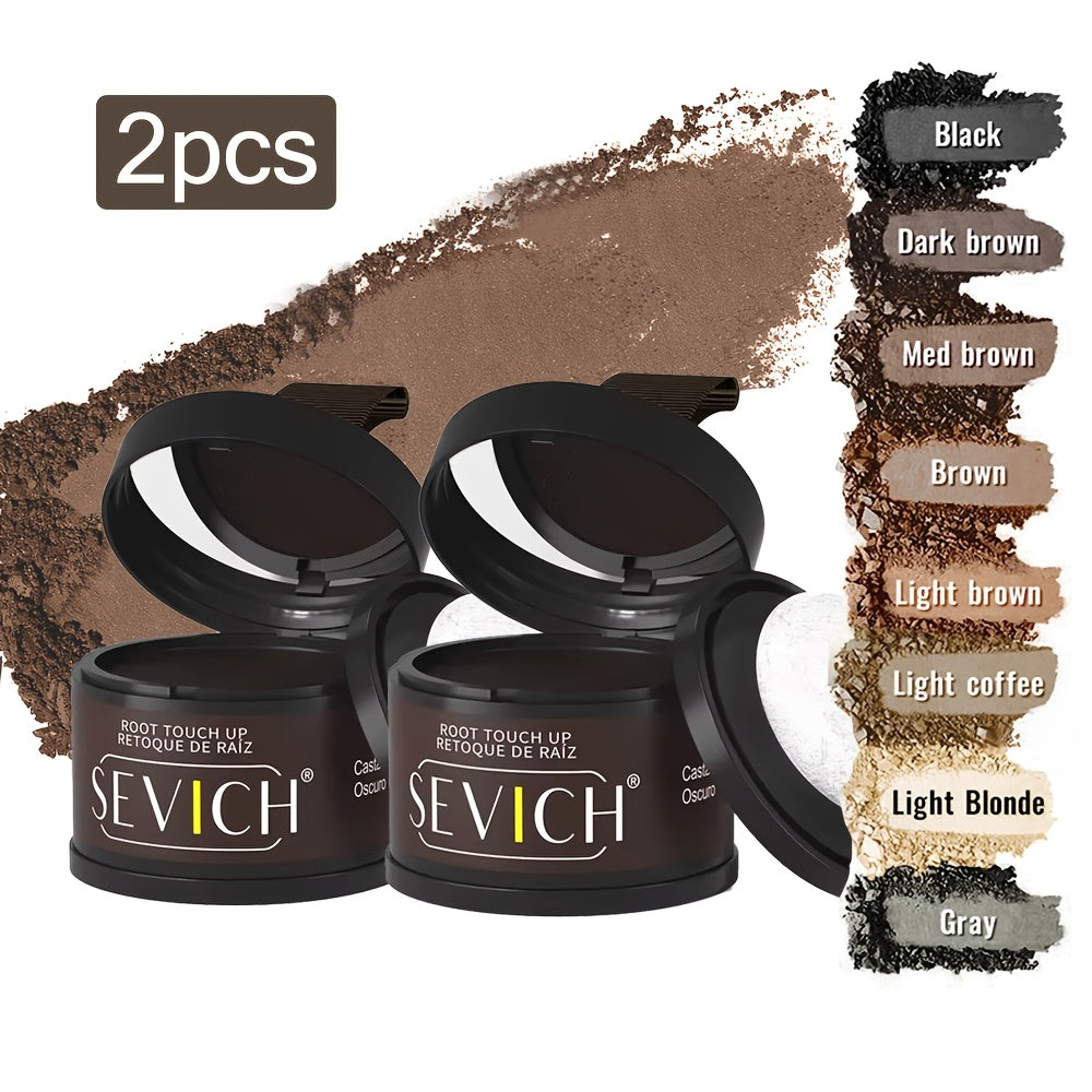 2/3pcs Hairline Powder, Instantly Conceals Thinning Gray Hair, Root Touch Up Powder, Hair Shadow Toppers for All Hair Types, Hairline Filling Powder, Resistant Concealer Kit