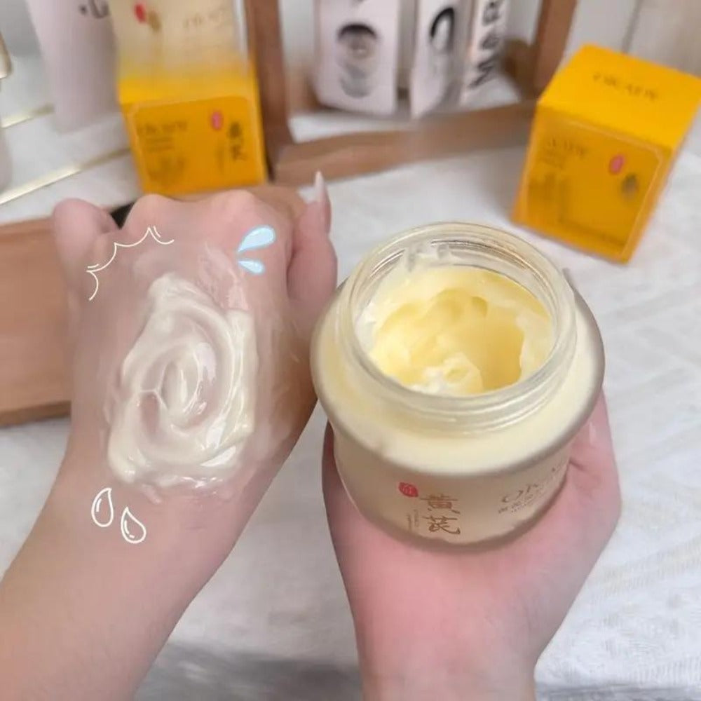 2 Cans Astragalus Cream X 2pcs, Skincare - Deeply Nourishes Dry Skin, Moisturizes And Brightens, And Has Antioxidant Properties. It Strongly Locks in Moisture, Making The Skin Soft And Radiant. This Cream Is Suitable for All Skin Types
