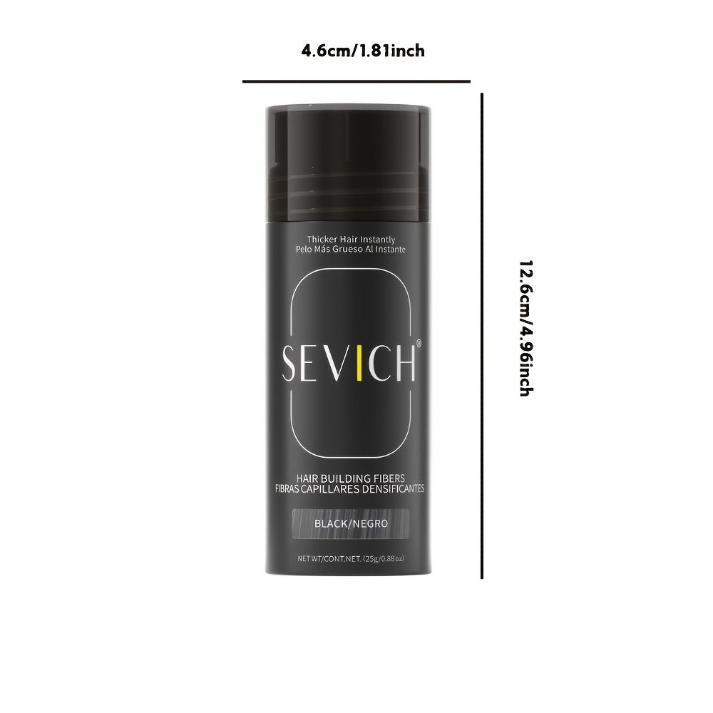 Hair Building Fibers 25g Instant Volumizing Powder Fills Thinning Hair Improves Hairline for All Hair Types Black Brown Blonde Grey Auburn Men Women