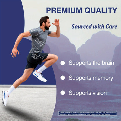 Triple Strength Omega 3 Fish Oil 120 Capsules with High EPA & DHA for Eye, Brain & Heart Health, Joint & Immune Support for Men & Women