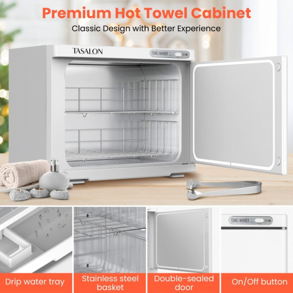 23L Large Capacity Hot Towel Warmer Cabinet, Use for Facial Spa, Hair Beauty, Salon Equipment and Home, Perfect Temperature for Towel Warmer, Fits up to 72 Small Towels