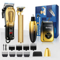 2/4 Piece Men's Grooming Set: Hair Clipper  Electric Shaver. Supports USB Charging, Offers Cordless Portability, Features An LED Display a Precision Grooming Tool Designed Exclusively for Men. The Ideal Gift for A Father, Husband, or Boyfriend.