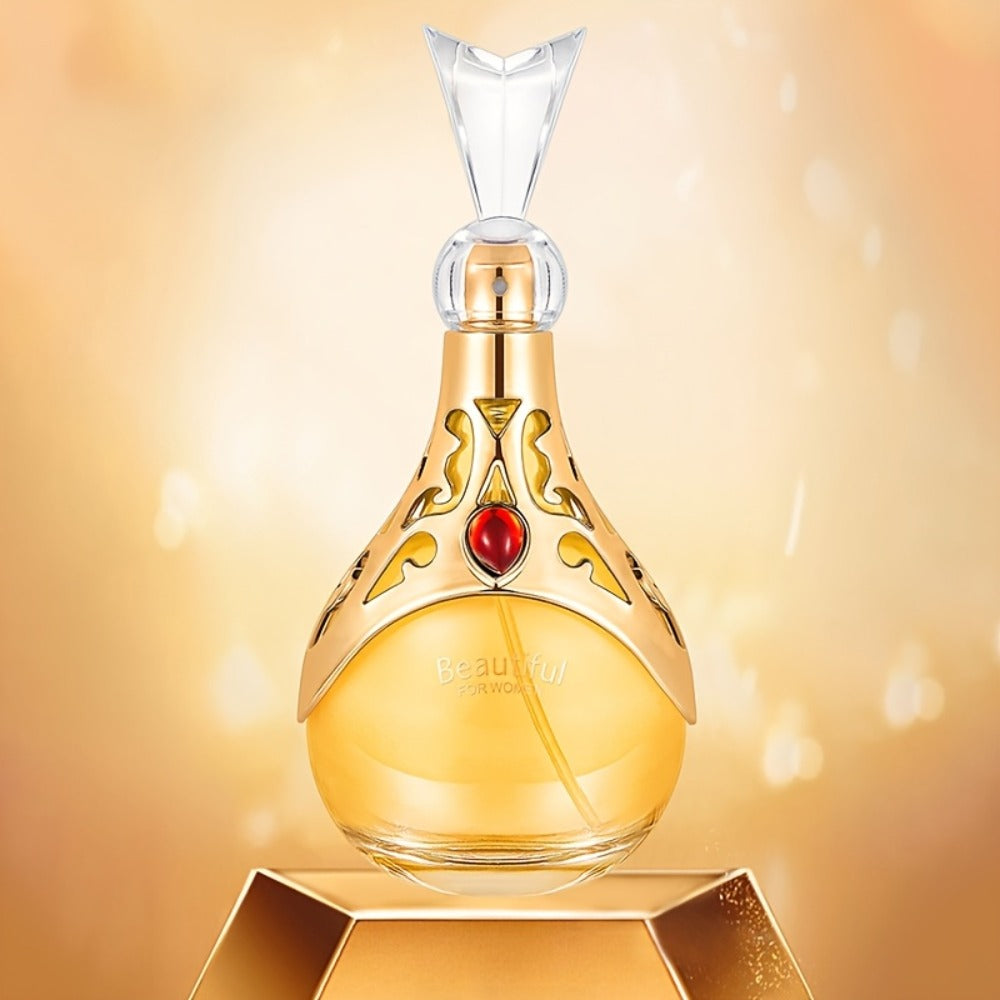 Perfume for Women 100ml Golden Age Luxury Floral Fruity Eau de Parfum Long Lasting Elegant Scent Spray Gift Box Date Night Party Dinner 3.38 Fl Oz